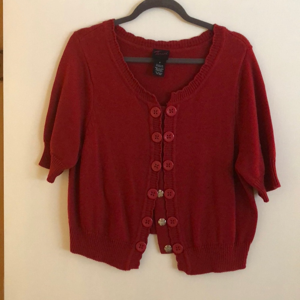 Red Torrid Cardigan
